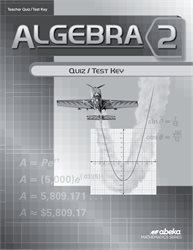 Algebra 2 Quiz and Test Key