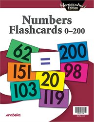 Homeschool Numbers Flashcards