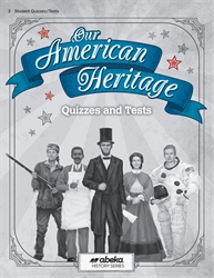 Our American Heritage Quiz and Test Book (Bound)