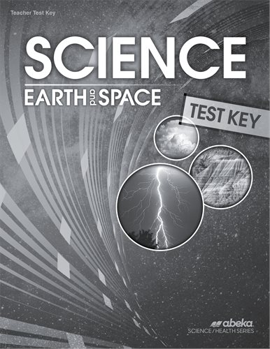 Abeka | Product Information | Science: Earth and Space Test Key—Revised