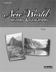 New World History and Geography Test Book (unbound)