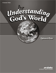 Understanding God's World Quiz and Test Book