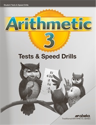 Arithmetic 3 Quizzes, Tests, and Speed Drills
