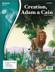 Creation, Adam, and Cain Flash-a-Card