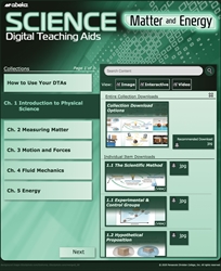 Science: Matter and Energy Digital Teaching Aids