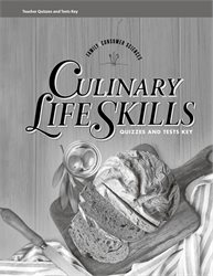Culinary Life Skills Quiz and Test Key&#8212;New