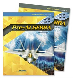 Pre-Algebra Teacher Edition Volumes 1 and 2