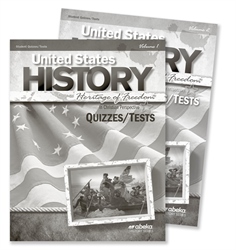 United States History: Heritage of Freedom Quiz and Test Book Volumes 1 and 2