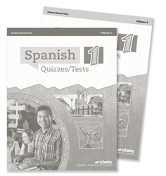 Spanish 1 Quiz and Test Book Volumes 1 and 2