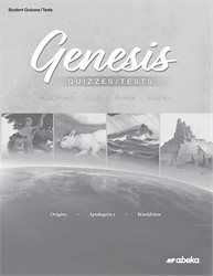 Genesis: Creation, Fall, Flood, Babel Quiz and Test Book
