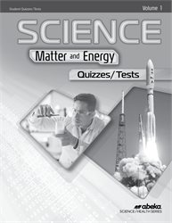Science: Matter and Energy Quiz and Test Book Volume 1