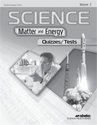 Science: Matter and Energy Quiz and Test Book Volume 2