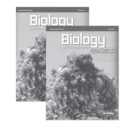 Biology Quiz and Test Book Volumes 1 and 2