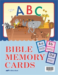 Large ABC Bible Memory Cards