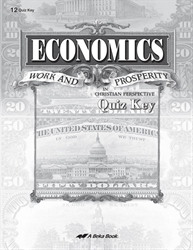 Economics Quiz Key