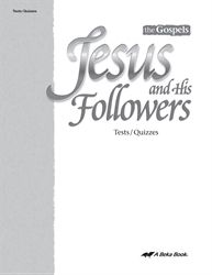 Jesus and His Followers Test, Quiz, and Review Book
