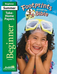 Footprints Through the Bible Beginner Take-Home Papers