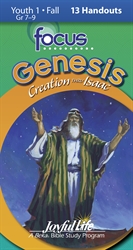 Genesis: Creation Thru Isaac Youth 1 Focus Student Handout