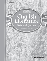 English Literature Test and Quiz Book