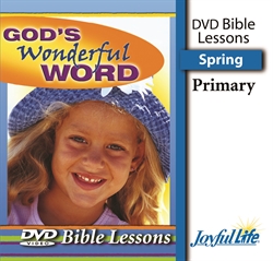 God's Wonderful Word Primary Bible Lesson DVD