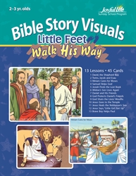 Little Feet Walk His Way 2s &#38; 3s Bible Lesson Guide