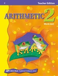 Arithmetic 2 Teacher Edition