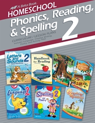 Homeschool Phonics, Reading, and Spelling 2 Curriculum