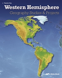 Geography Studies and Projects: Western Hemisphere Key