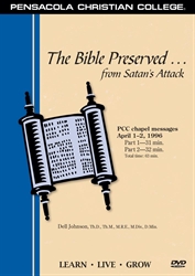 The Bible Preserved from Satan's Attack DVD