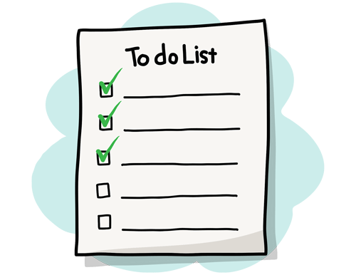A to-do list