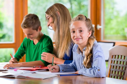 Private Teacher Giving Lessons at Home