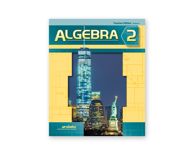 Algebra 2 Teacher Edition Volume 1 Cover Image