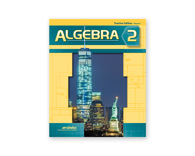 Algebra 2 Teacher Edition Volume 2 Cover Image