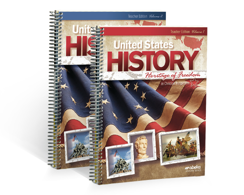 USA History Heritage of Freedom Teacher Edition Book Cover