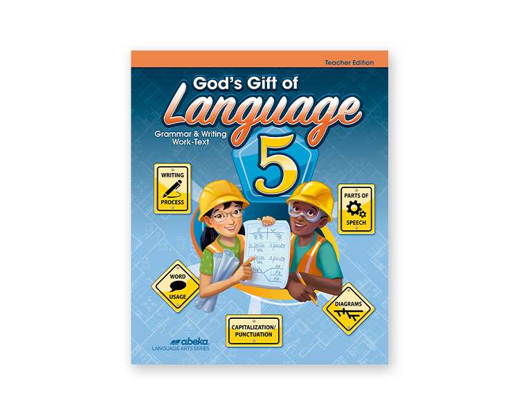 God's Gift of Language 5 Teacher Edition Cover Image