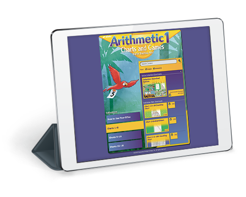 Arithmetic 1 Charts and Games Digital Teaching Aids