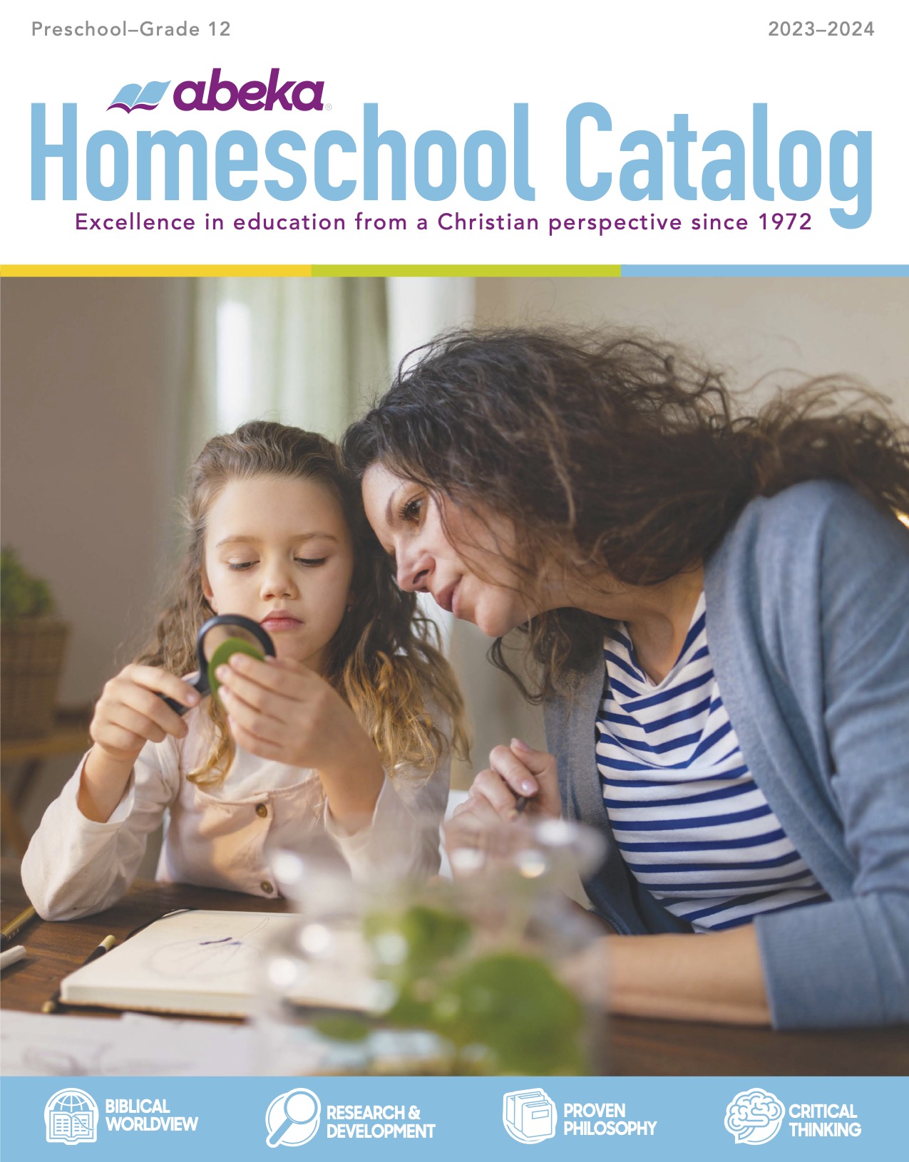 Abeka Homeschool Catalog Cover 2022