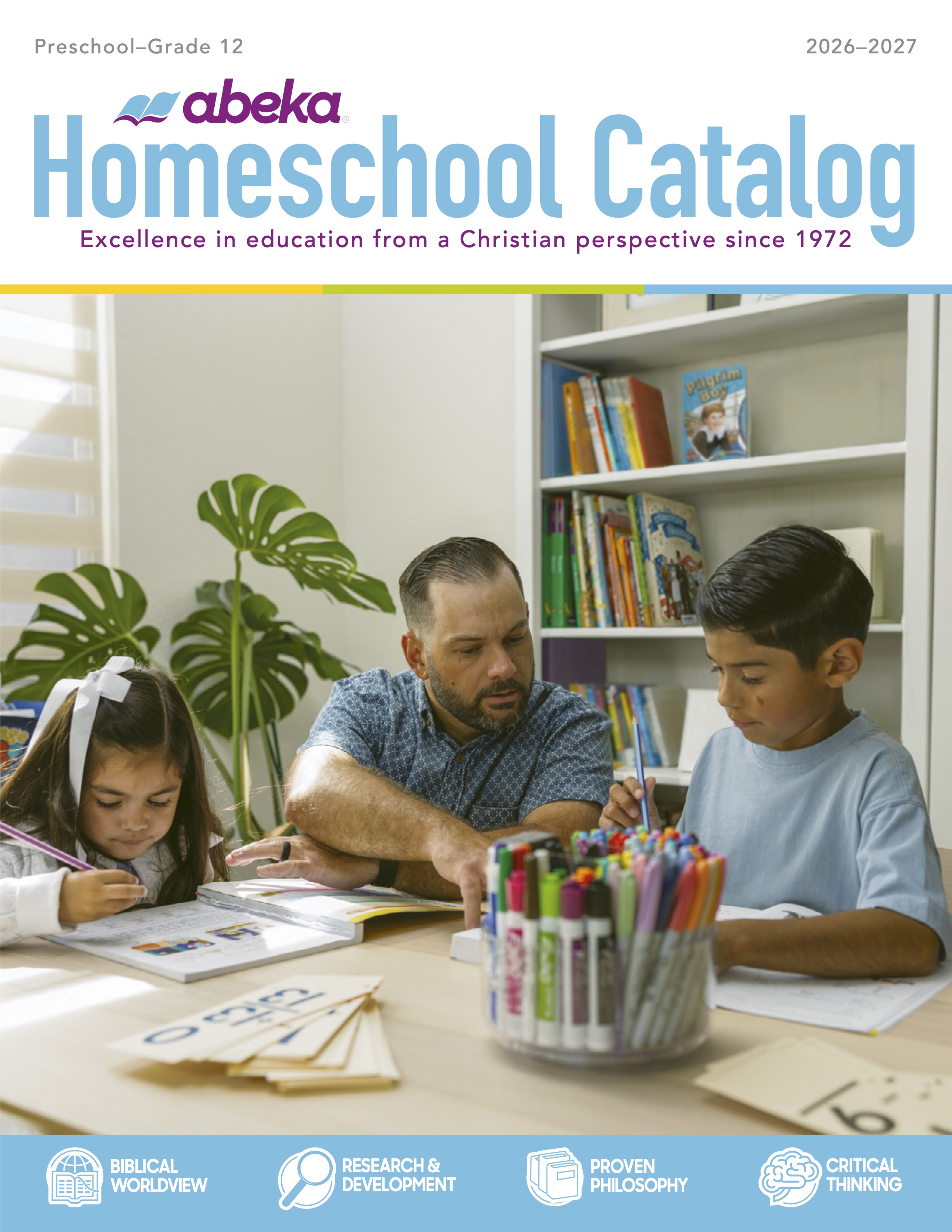 Abeka Homeschool Catalog Cover 2024