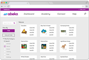 Abeka  Homeschool Digital Overview