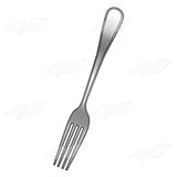 Shiny Silver Fork
