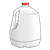 Milk Jug Color PNG