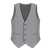 Gray Vest Color PNG