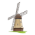 Windmill Color PNG
