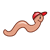 Worm Color PNG