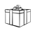 Red Gift Line PNG