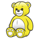 Stuffed Bear yellow