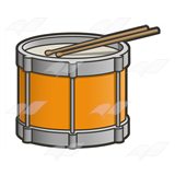 Orange Drum