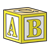 Yellow Block Color PNG