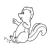 Skunk Stopping Line PNG