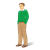 Tall Man Color PNG